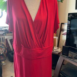 Talbots Mock Wrap Dress